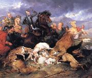 Sir Edwin Landseer The Hunting of Chevy Chase China oil painting reproduction
